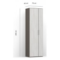 DULAP LEX 75-240-45 B GRI/MSJ